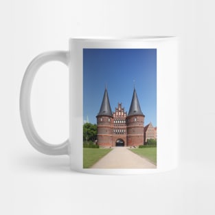 Holsten Gate, Luebeck, Schleswig-Holstein, Germany, Europe Mug